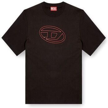 Diesel T-shirt Korte Mouw A17402 0NJBM-9XXA BLACK
