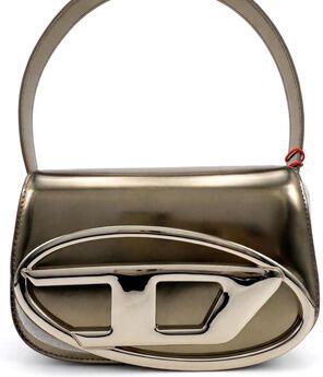 Diesel Bronzen Metallic Schoudertas voor Vrouwen Bruin Dames - Foto 11