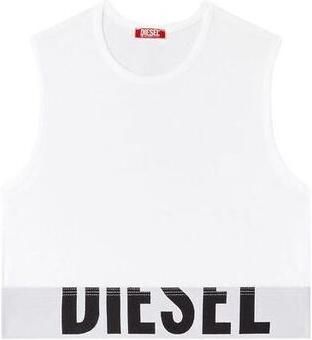 Diesel Witte Katoenen Ada Top White Dames - Foto 5