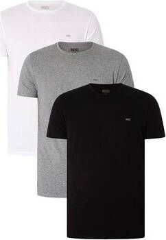 Diesel T-shirt Korte Mouw 3-pack Lounge Jake T-shirts