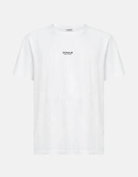 Dondup T-shirt Korte Mouw US198 JF0195U DU6-000 WHITE