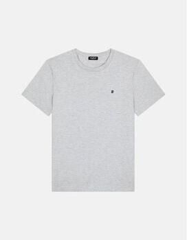 Dondup T-shirt Korte Mouw US198 JF0271U ZL4 REGULAR-903 GRIGIO