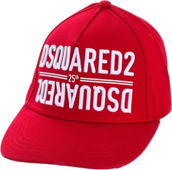 Dsquared2 Geborduurde Herenpet met Gescheurde Klep Red Heren - Foto 2
