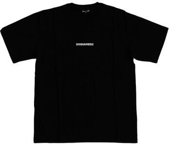 Dsquared2 Zwart T-shirt met korte mouwen en logo Black - Foto 4