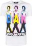 Dsquared2 Wit Katoenen T-Shirt Gemaakt in Italië White Heren - Thumbnail 1
