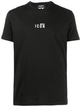 Dsquared2 Zwart Cool Fit Katoenen T-Shirt Black Heren