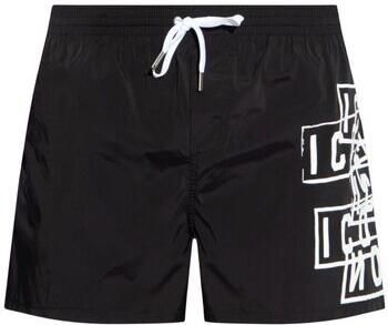 Dsquared2 Iconische Logo Zwemshorts Zwart Black Heren