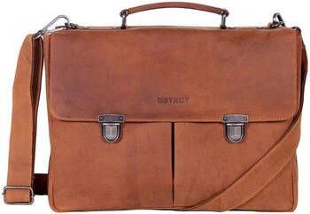 Dstrct Laptoptas Wall Street Business Bag Classic Cognac 11-15 inch