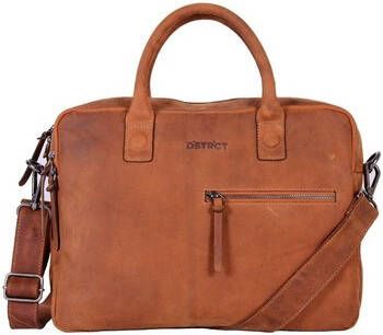 Dstrct Laptoptas Wall Street Business Bag Double Zipper 11-15 inch