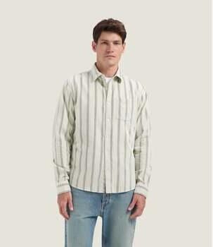 Dstrezzed Overhemd Lange Mouw Alain Shirt Cream Stripe