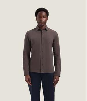 Dstrezzed Overhemd Lange Mouw Blaze Shirt Dark Brown