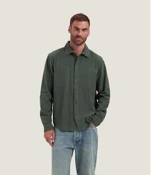 Dstrezzed Overhemd Lange Mouw Joseph Shirt Grey Green