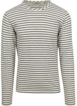 Dstrezzed Sweater Pullover Dylan Streep Wit