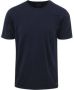 DSTREZZED Heren Polo's & T-shirts Mc. Queen Basic Tee Organic Slub Jersey Donkerblauw - Thumbnail 2