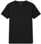 DSTREZZED Heren Polo's & T-shirts Mc. Queen Basic Tee Organic Slub Jersey Zwart - Thumbnail 2