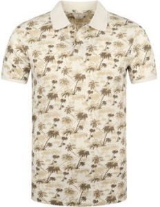 Dstrezzed T-shirt Pique Polo Bowie Palm Beige