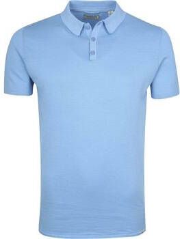 Dstrezzed T-shirt Polo Acid Lichtblauw 625