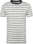 Dstrezzed Witte T shirt Crew Tee Reversed Stripe - Thumbnail 2