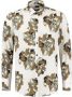 Dstrezzed Overhemd Lange Mouw Overhemd Camo Flower Off-White - Thumbnail 1