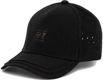 Ea7 Emporio Armani Pet Gold Label Baseball Cap Black