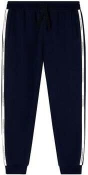 Ea7 Emporio Armani Trainingsbroek Logo Series Tape Jogger Pants Navy
