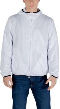 Emporio Armani EA7 Lente Zomer Heren Polyester Jassen Collectie White Heren