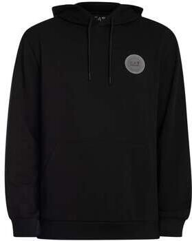 Emporio Armani EA7 Capuchon sweaters Pullover hoodie met logopatch