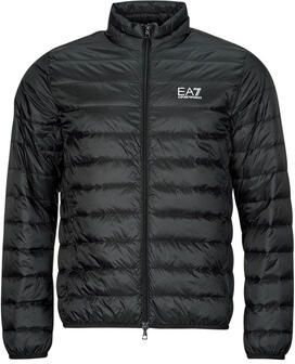 EA7 Emporio Armani Donsjack met labelprint model 'TRAIN CORE'