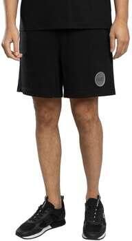 Emporio Armani EA7 Korte Broek Sweatshirt met badge-logo