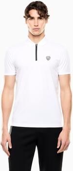 Emporio Armani EA7 Regular Fit Polo Shirt Wit White Heren - Foto 4