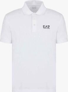 Emporio Armani EA7 Korte Mouw Polo Lente Zomer Collectie White Heren - Foto 9