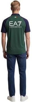 Emporio Armani EA7 Polo Shirt Korte Mouw Lines Men 7M002805 AF13689