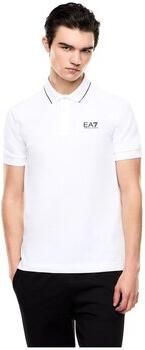 EA7 Emporio Armani Slim fit poloshirt met labelprint model 'TRAIN CORE' - Foto 16