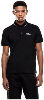Emporio Armani EA7 Polo Shirt Korte Mouw Poloshirt met logo en versiering - Foto 9