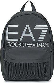 Emporio Ar i EA7 Stijlvolle Ritssluiting Multipocket Rugzak Black - Foto 3