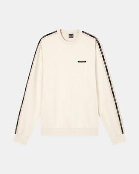 EA7 Emporio Armani sweatshirt met label-details en ronde hals - Foto 4