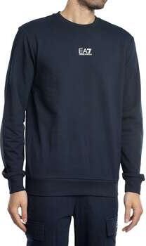 Emporio Armani EA7 Sweaters 8NPM30 PJVRZ CORE ID-1562 ARMANI BLUE - Foto 7