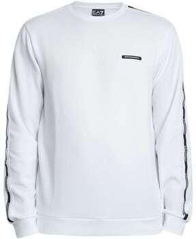 Emporio Armani EA7 Sweaters Sweatshirt met logo-tape