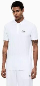 Emporio Armani EA7 Korte Mouw Polo Lente Zomer Collectie White Heren - Foto 10