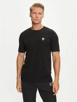 EA7 Emporio Armani Regular fit T-shirt met logopatch model 'Train' - Foto 2