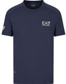 Ea7 Emporio Armani T-shirt Tennis Pro VENTUS7 T-Shirt Navy Blue - Foto 2