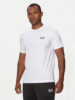 Emporio Ar i EA7 T-shirt 8NPT26 PJVQZ CORE-1100 WHITE - Foto 5