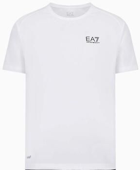 Emporio Armani EA7 Back Print T-Shirt Shorts Set White- Heren White - Foto 2