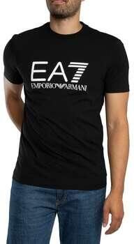 Emporio Armani EA7 T-shirt Korte Mouw Slim T-shirt met logo-opdruk - Foto 2