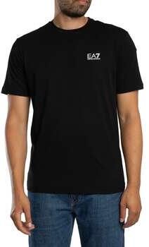 Emporio Armani EA7 T-shirt Korte Mouw T-shirt met grafische print op de achterkant - Foto 3