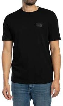 Emporio Armani EA7 T-shirt Korte Mouw T-shirt met logo op de achterkant van de doos