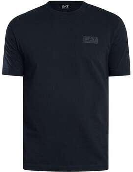 Emporio Armani EA7 T-shirt Korte Mouw T-shirt met logo op de achterkant van de doos