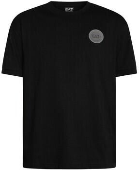 Emporio Armani EA7 T-shirt Korte Mouw T-shirt met logopatch