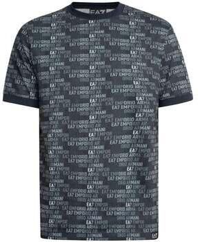 Emporio Armani EA7 T-shirt Korte Mouw T-shirt met logopatroon