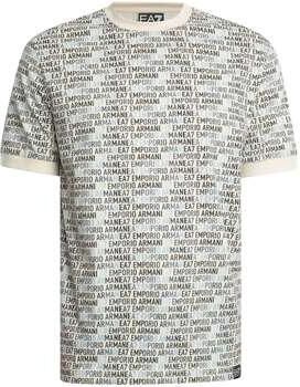 Emporio Armani EA7 Katoenen T-shirt korte mouwen lente zomer Multicolor Heren